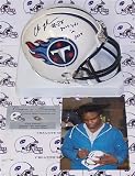 Chris Johnson Autographed/Hand Signed Tennessee Titans Mini Helmet