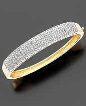 14k Gold Diamond Bangle (4 ct. t.w.)