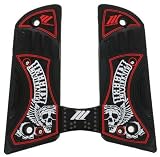 Modefy'd Sports .45 Skull 08 Grips - Red