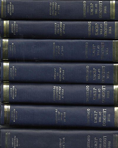 The Legends of the Jews, Complete 7 Volume Set