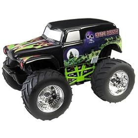 Hot Wheels RC Monster Jam-Grave Digger - J6973 by Mattel