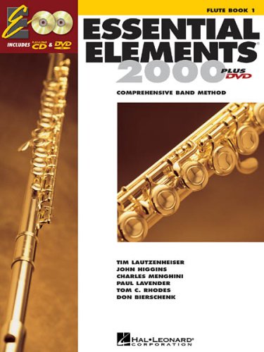 MusicalInstruments: Essential Elements 2000 Flute Book 1 Plus DVD