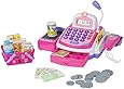 Best Choice Products Pretend Play Electronic Cash Register Toy Realistic Actions & Sounds Pink