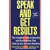 speak and get results complete guide to speeches  presentations work bus