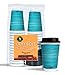 Chinet Comfort Cup (16-Ounce Cups), 20-Count Cups & Lids