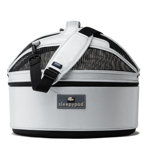 Sleepypod Medium Mobile Pet Bed, Arctic White
