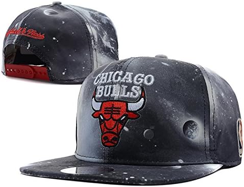 Unisex Adjustable Hip Hop Sport Support Hats Snapback Baseball Caps Star Style (Chicago Bulls 4#)