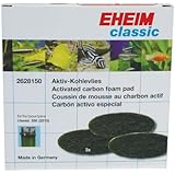 EHEIM Activated Carbon Pad for Classic External Filter 2628150 (3 Pieces)