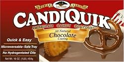 Log House Chocolate Candiquik, 16-Ounce Packages (Pack of 6)