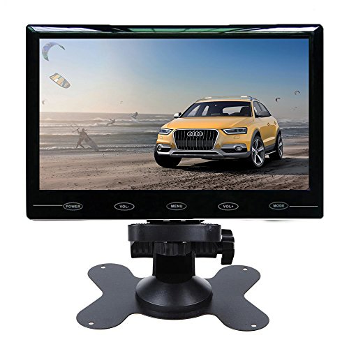 CAIRUTE7'' Ultra Thin HD 1024600 TFT LCD Color Screen 2 Video Input Car Rear View Headrest DVD VCR Monitor