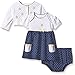 Little Me Baby Girls' Knit Dress with Cardigan