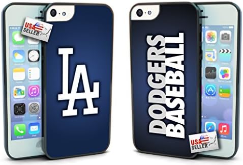 Log Angeles Dodgers 'Dodgers Baseball' Hard Case COMBO TWO PACK for iPhone 5c