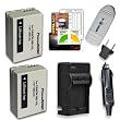 Canon SX40 POWER KIT PowerShot SX40 HS, NB-10L (Includes 2-1200mAh batteries, pocket charger, card reader, screen protector kit) for the Canon SX40 SX40HS, Canon PowerShot G1 X