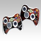 Protective Skin Decorative Decal for XBOX 360 Controller (2pcs in 1)