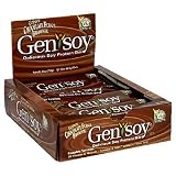 Genisoy Soy Protein Bars, Chocolate Fudge Brownie, 2.2-Ounce Bars 12-Count Boxes