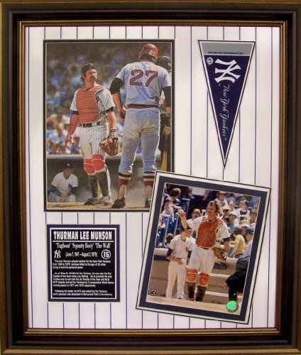 Thurman Munson Tribute - Framed Collage - New York Yankees