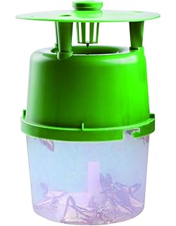 Z&uuml;nsler-Falle Solabiol, insektzidfrei, Befallskontrolle von Faltern, 2 Pheromonbeh&auml;ltern 27e