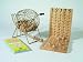 Bingo mit Metallkorb 600 Tickets (1-90)Holzkugeln, Metallkorb 20 cm, KontrollbrettPreis bezieht sich 
auf 1 St�ck.Gewicht: 2,66
