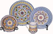 Hand-Painted Spanish Ceramic Plates