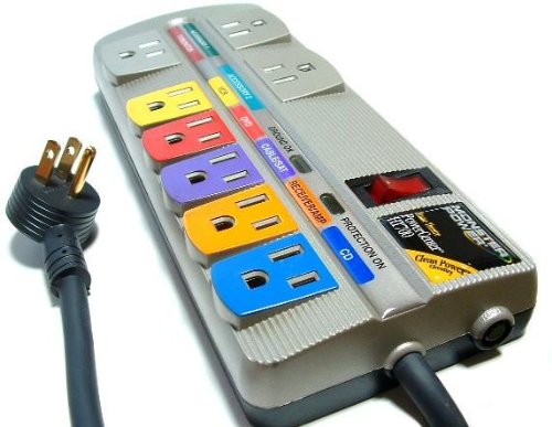 ◆AV機器のクリーン電源で音質・画質向上！モンスターケーブル電源コンディショナーHT700