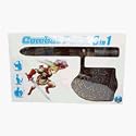 CET Domain 10300121 3 in 1 Combat Pack for Nintendo Wii- Shield Sword Knife