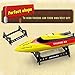 Babrit Elite 2.4GHz Remote Control Electric Boat High Speed RC Boat Duarable Battery Play on Water - Yellow (Only Works In Water)