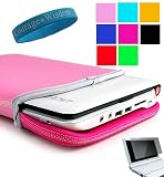 2n1 Assored Color Kroo Reversible Sleeve for Acer Aspire One 8.9-inch Fits 3 Cell Battery 6 Cell Battery (Acer Aspire One Netbook Not Included) + Screen Protector for Acer One 8.9