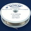 Acculon Tigertail Beading Wire Heavy / 30 Ft .020"