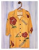 Hawaiian Shirt III by Mary Spears,16 in. x 20 in.