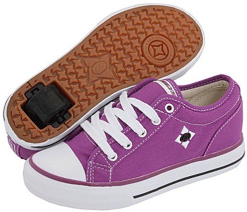 Heelys Chazz Rollershoe (Purple/White) #7578