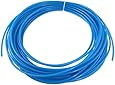 uxcell Blue 19 Meters 62.3ft 4mm x 2.5mm Polyurethane PU Air Hose Tube