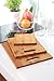 Kitchen Cutting Board - Bamboo Cutting Boards - 3 Piece Set - Organic Eco Friendly Wood Cutting Board & Serving Board - For Meat, Vegetables, Fruit & Cheese