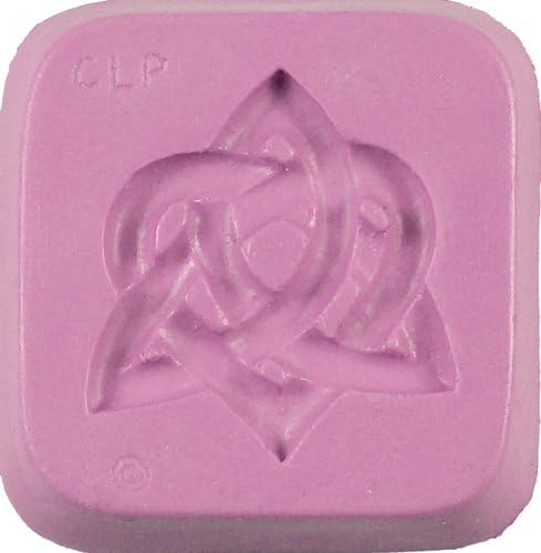 Fleximold Silicon Mold, Large Celtic Love Knot" Mold