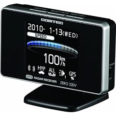 コムテック(COMTEC) 超高感GPSアンテナ内蔵レーダー探知機 ZERO 220V