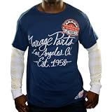 CHRISTIANAUDIGIEREdHardyGaragePartsMensDoubleLongSleeveT-Shirt