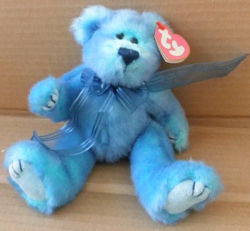 1 X TY Attic Treasure Collection Azure the Bear Stuffed Animal Plush Toy