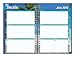 Blue Sky 2016-2017 Academic Year Weekly & Monthly Planner, Wire-O Binding, 5