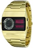 Vestal Men's MMC035 Metal Monte Carlo Gold Ion-Plated Analogue-Digital Watch