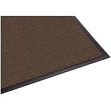 Guardian WaterGuard Indoor/Outdoor Wiper Scraper Floor Mat, Rubber/Nylon, 2'x3', Brown
