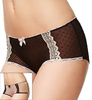 2 Pack Limited Collection Floral Lace & Mesh Shorts