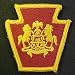 Pennsylvania National Guard Full Color Dress Patch