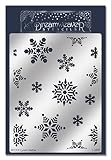 Stampendous Dreamweaver Metal Stencil, Snowflakes