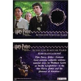 Harry Potter Azkaban Update Costume Card - Neville Longbottom Robe - # / 1170