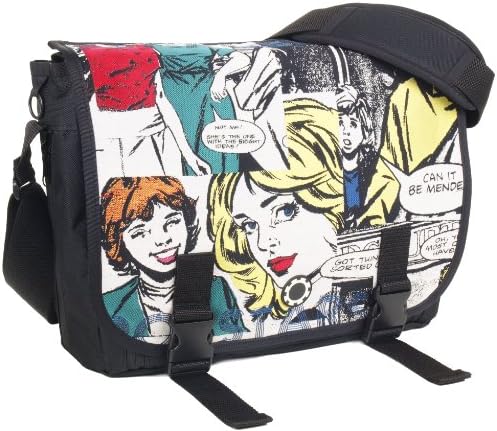 DaisyGear Messenger Diaper Bag - Comic Strip