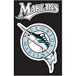 Florida Marlins MLB Applique Banner Flag (44"x28")