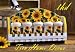 KITCHEN 5PC SPICE RACK MOUNTED WALL SUNFLOWER DECOR