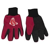 Boston Red Sox Red & Black Jersey Work Gloves Mlb Mcarthur Towels R1103ttg
