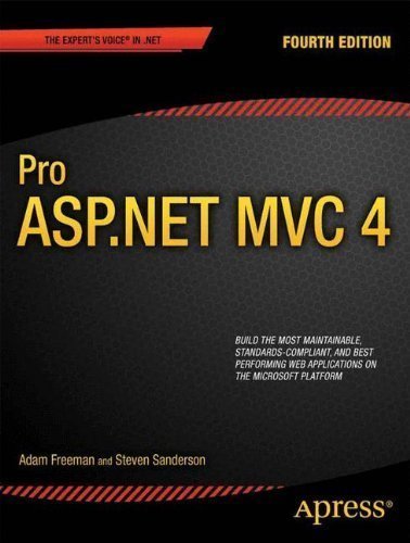Pro ASP.NET MVC 4 by Freeman, Adam Published by Apress 4th (fourth) edition (2013) Paperback