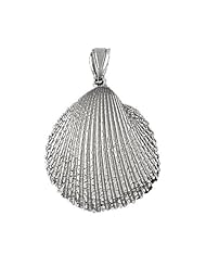 Clevereves 14K White Gold Pendant Shell 9.5 - Gram(s)