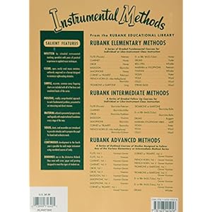 Concert and Contest Collection for Bb Clarinet: Piano Accompaniment (Rubank Educational Library)